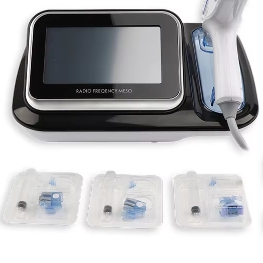 Comfortable Free Needles Vacuum Mesotherapy Injector Facial Hyaluronic Injector with Mesotherapy Handle 7-inch Touch Screen