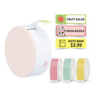 Imprimante portable sans fil pour étiquettes de prix en papier thermique, sans encre, codes-barres, codes QR, mini imprimante de poche pour téléphone portable BT