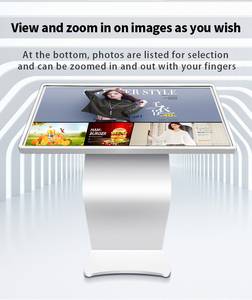 Terminal de libre-service publicitaire ultra-fin haute définition, kiosque interactif à écran LCD tactile, centre commercial, <span class=keywords><strong>magasin</strong></span> de détail - Product Image 3