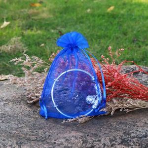 Drawable <b>White</b> <b>Small</b> Organza <b>Bags</b> 7x9cm Favor Wedding Christmas Gift <b>Bag</b> Jewelry Packaging <b>Bags</b> & Pouches - Product Image 6