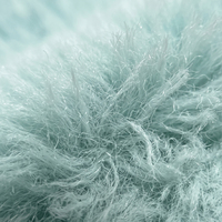 Seidig Glatter Atmungsaktiver Warmer Kunstnerz-Stoff für Wintermäntel Modebekleidung Tierfreundlich Umweltfreundlich Maßgeschneidert Nach Bestellung