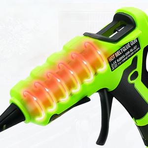 Pistola <span class=keywords><strong>de</strong></span> Adhesivo Termofusible Inalámbrica <span class=keywords><strong>de</strong></span> 18V con Batería <span class=keywords><strong>de</strong></span> Litio, con Barras <span class=keywords><strong>de</strong></span> Pegamento <span class=keywords><strong>de</strong></span> 7MM/150MM para Reparaciones en el Hogar - Product Image 4