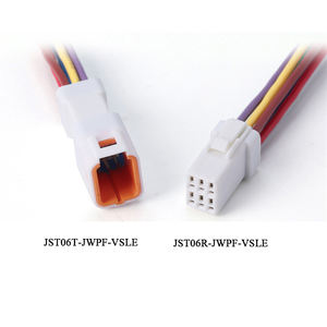 ชุดสายไฟรถมอเตอร์ไซค์แบบครบชุด พร้อมปลอกหุ้มไนลอน/พีวีซี ขั้วต่อ JST JWPF ระยะห่าง <span class=keywords><strong>2</strong></span>.0 มม. แบบ <span class=keywords><strong>2</strong></span>/3/4/6/8 ขา ชุบดีบุกบนทองแดง - Product Image 4