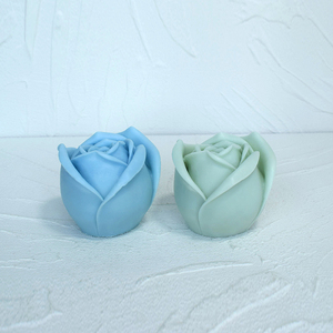 Nuevos moldes de maceta de silicona de flor de Rosa 3D para hornear pasteles, molde de silicona de flor de vela de jabón hecho a mano - Product Image 5