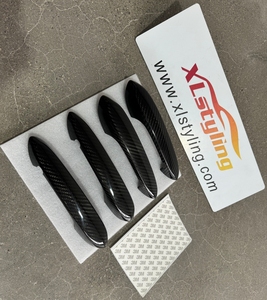Accessoires de voiture véritable fibre de carbone sèche porte poignée extérieure garniture de poignée de porte pour BMW série 3 G20 LCI 2022 <span class=keywords><strong>2023</strong></span> - Product Image 2