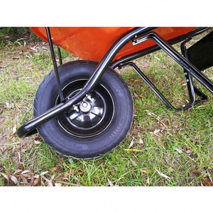 <span class=keywords><strong>Brouette</strong></span> motorisée industrielle de <span class=keywords><strong>4</strong></span>,5 pieds, outil agricole, pneu pneumatique renforcé, construction en acier et plastique, roue <span class=keywords><strong>4</strong></span>.00-8 - Product Image 5