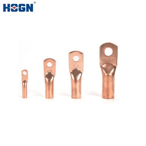 <span class=keywords><strong>HOGN</strong></span> DT-50 600V – Borne de sertissage annulaire isolée en cuivre plaqué or pour câbles électriques automobiles et industriels - Product Image 1