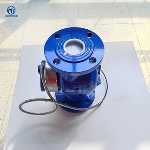 業務用ビルの水道計量用の工業グレードの耐久性のある高流量デジタルステンレス鋼タービン水道メーター - Product Image 2