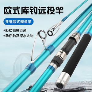 Telescopic Fishing Rod Carbon Fiber 3 Section 100-250g Casting Weight Sea Fishing Lure Fishing Rod - Product Image 5