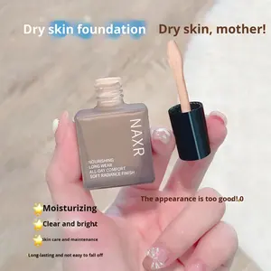 Corrector y Base de Maquillaje NAXR Modelo N2, Nutritivo para la Piel, Acabado Cremoso de Larga Duración, Botella Pequeña, Resistente al Sudor y al Agua - Product Image 4