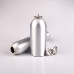 Cilindro de embalaje de lata de Aerosol de aluminio para estufa de Camping 66*142mm 300ml 400ml 66*178mm botes de Gas combustible <span class=keywords><strong>butano</strong></span> latas de Metal - Product Image 1