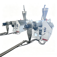 Granulateur de recyclage de déchets PVC/PC industriels à vis double contrarotative, production directe usine, 200-250 kg/h