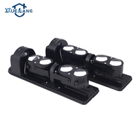 Détecteur de mouvement infrarouge filaire DC12-24V à 4 faisceaux, étanche IP55, avec filtration de lumière UV et longue portée d'alerte 50-250M