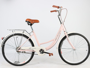 Bicicleta Vintage de 24/26 Pulgadas para Dama de Alta Calidad Fabricación OEM en China Bicicleta de Ciudad a la Moda con Velocidades para <span class=keywords><strong>Mujer</strong></span> - Product Image 3