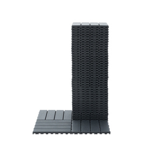 Lot de 44 carreaux de terrasse en plastique à emboîtement DB 12 "x 12" carré étanche terrasse extérieure 18mm d'épaisseur utilisation tous temps - Product Image 3