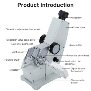 고품질 고정밀 0-80% 휴대용 브릭스 측정기 설탕 과일 채소 굴절계 널리 사용됨 - Product Image 5