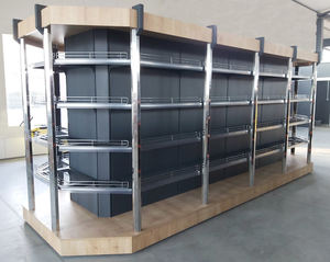 Porte-vin de grande capacité, design moderne avec bande lumineuse, personnalisable - Product Image 5