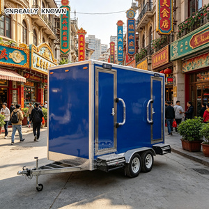 Luxury Mobile Toilet Fully Equipped DOT VIN Durable <b>Camping</b> Bathroom VIP Restroom Trailer - Product Image 5