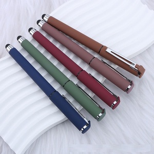 Yüksek kaliteli iş Retro renk ağır dokunmatik imza nötr kalem logo reklam hediye yazdırabilirsiniz çok fonksiyonlu dokunmatik kalem - Product Image 3