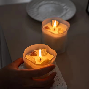 Vela Aromática para el Hogar, Aroma Duradero, Pieza Decorativa Elegante para Dormitorio, Sala de Estar, Ambiente - Product Image 3