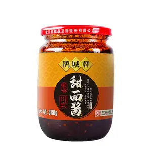 schwarz nudeln hot sauce Suppliers-Bestseller schwarz 380g Glasflasche süße Sauce hochwertige süße Nudel sauce