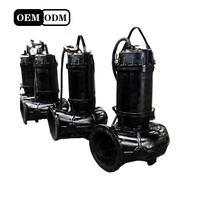 Pompe submersible verticale pour boues de traitement des eaux usées industrielles, haute efficacité, résistante à la corrosion, pour la gestion des eaux usées