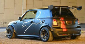 Para Mini Cooper 07-15 R56 EPA tipo guardabarros bengalas Mini R56 Cooper JCW ancho guardabarros bengalas 4 Uds - Product Image 4