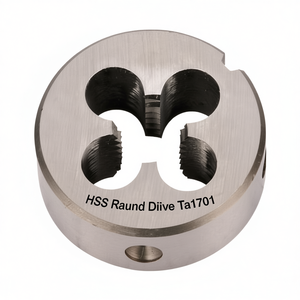 Ttake Hss Round Die Ta1701 Fine Pitch Mf Din En 22568 Tolerance 6g Straight Taper Masc - Product Image 2