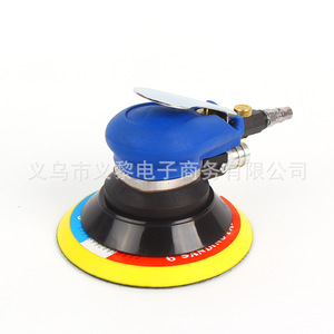 เครื่องขัดลม Yili Hardware 5 นิ้ว ขนาด 150 มม. แบบแห้ง พร้อมตะขอเกี่ยวและแผ่นขัดแบบแปะ ใช้กับระบบดูดฝุ่นได้ เหมาะสำหรับงานดีเทลลิ่งรถยนต์ - Product Image 2