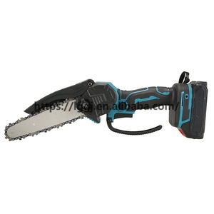 <span class=keywords><strong>Sierra</strong></span> eléctrica inalámbrica <span class=keywords><strong>pequeña</strong></span> de 6 pulgadas, suministro de fábrica al por mayor, motosierra de cadena de litio con batería, motosierra eléctrica inalámbrica portátil - Product Image 4