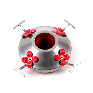 ที่ให้อาหารนกแบบแก้วทาสีจากโรง<span class=keywords><strong>ง</strong></span>านดั้งเดิม, ที่ให้<span class=keywords><strong>น้ำ</strong></span>นกพร้อมตะขอป้องกันมด, อุปกรณ์ทำสวน - Product Image 6