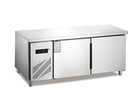 Réfrigérateur commercial horizontal pour viande et bière, congélateur d'îlot, réfrigération de cuisine