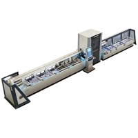 Centre de découpe CNC automatique haute précision PARKER Intelligent en aluminium et PVC pour la fabrication de portes et fenêtres
