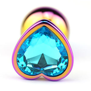 Dispositivo de Masaje Anal con Forma de Corazón para Uso Doméstico, 3 Tamaños, Tapón Anal para Mujer y Hombre para Aplicación Corporal - Product Image 5