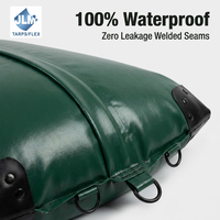 Réservoir d'eau pliable en TPU, sac de stockage d'eau souple, anti-fuite, pour les situations d'urgence en extérieur et l'irrigation agricole
