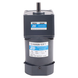 Zd Motor 90Mm 60W Inductiemotor Ac Reductiemotor 5ik60gn-s3ft - Product Image 1