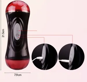 Новая мягкая автоматическая чашка для мастурбации может использоваться на обоих концах автоматической чашки для мужской мастурбации вагинальная мастурбация