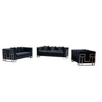 Loisirs personnalisables dernier design combinaison moderne canapé 7 places canapé d'angle de salon