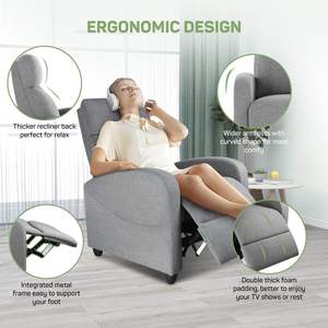 Meilleure Vente : <span class=keywords><strong>Canapé</strong></span> Inclinable <span class=keywords><strong>Électrique</strong></span> 160 Degrés, Relaxant et Confortable, pour Salon Moderne, avec Fonction Massage et Design Ergonomique - Product Image 3