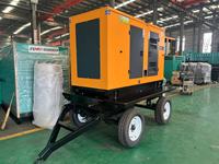 Grupo Electrógeno Diésel Portátil y Móvil, con Bajo Nivel de Ruido, Potencia de 30 a 500 Kw, Apto para Obras de Construcción