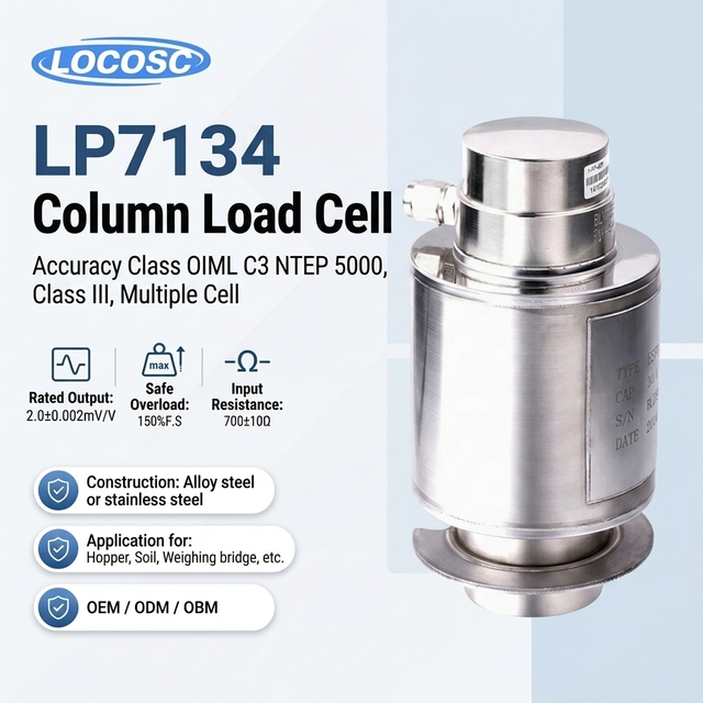 Cylinder Hbm C16I Digital Load Cell, Max Load Cells