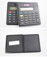 Calculadora al por Mayor para Carpeta Portafolio de Cuero PU, Carpeta de Documentos A4, Carpeta con Clip