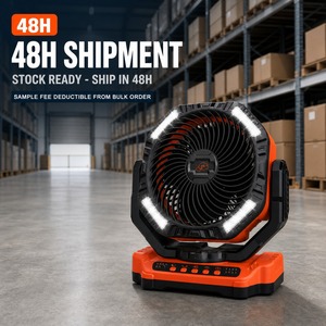 Ventilateur Socool 40000mAh Ventilateur de sol de camping en plein air Ventilateur portable rechargeable avec batterie au lithium Banque d'alimentation - Product Image 4