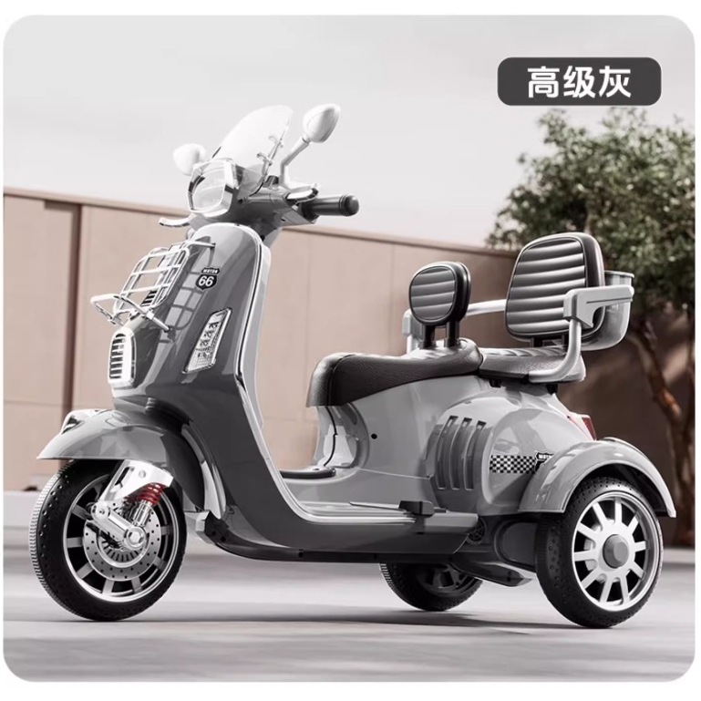 Gray 12v7 dual-drive leather seat remote control