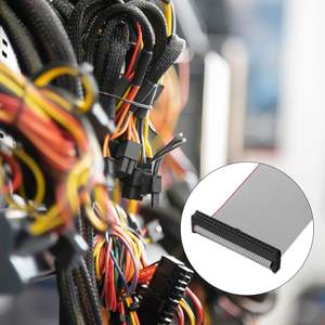 Uxcell – câble plat IDC à 14 broches, pas de 2.54mm, connecteur FcFc gris de 1m pour appareil photo numérique, ordinateur portable, téléviseur LCD, imprimante 3D - Product Image 3