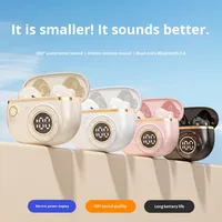 Écouteurs de beauté Nouveaux écouteurs sans fil Bluetooth Ultra-longue durée de vie de la batterie Modèle portable universel Semi-intra-auriculaire