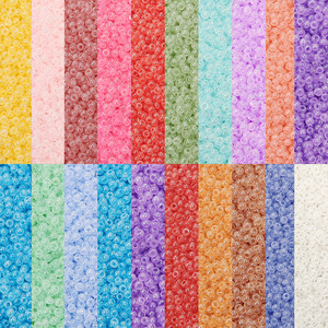 20 g/sac perles de rocaille en verre crème de haute qualité 2mm faites à la main bricolage perles de rocaille en vrac pour la fabrication de bijoux bracelet à bricoler soi-même faisant des perles - Product Image 1