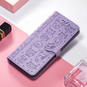 Funda inteligente con relieve para perro y gato, funda tipo billetera para Xiaomi 13T/14 <span class=keywords><strong>Pro</strong></span>, funda con tapa de libro para Redmi K60 Ultra - Product Image 2