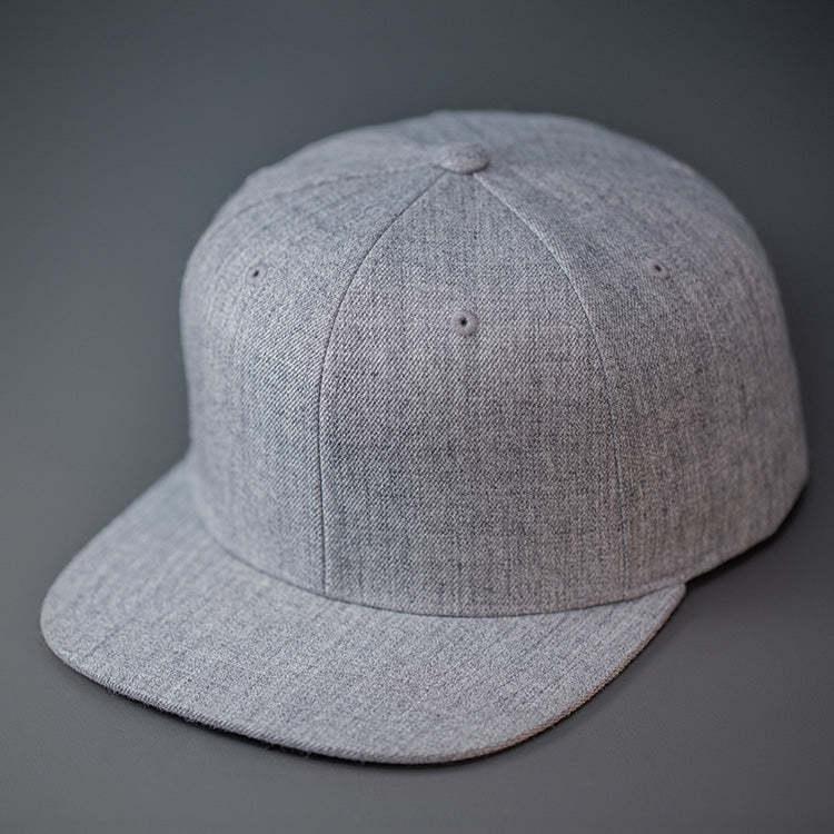 Flat Brim Unstructured 5 Panel Hat