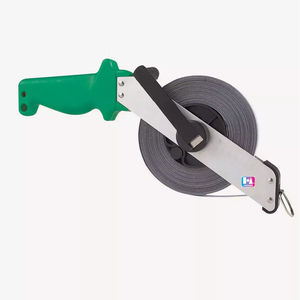 Ruban de mesure de profondeur d'huile en acier blanc de 10m avec crochet magnétique Boîtier ABS double face Graduations métriques et en pouces - Product Image 5